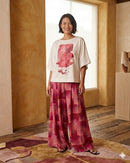 Alembika Ozai N Ku Aurela Wide Trouser, Geo Pink-860624