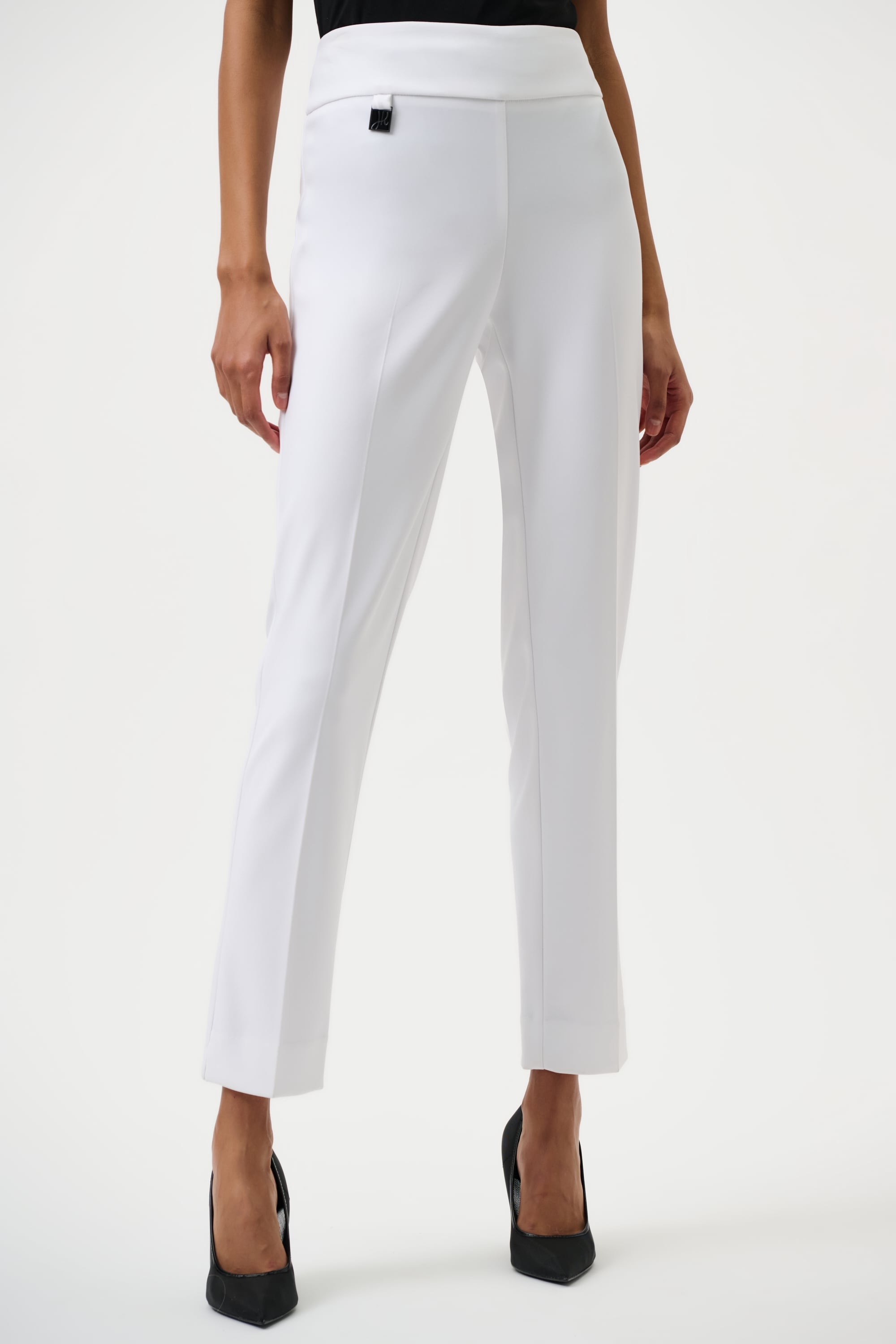 Joseph Ribkoff Classic Tailored Slim Pants, White