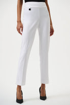 Joseph Ribkoff Classic Tailored Slim Pants, White