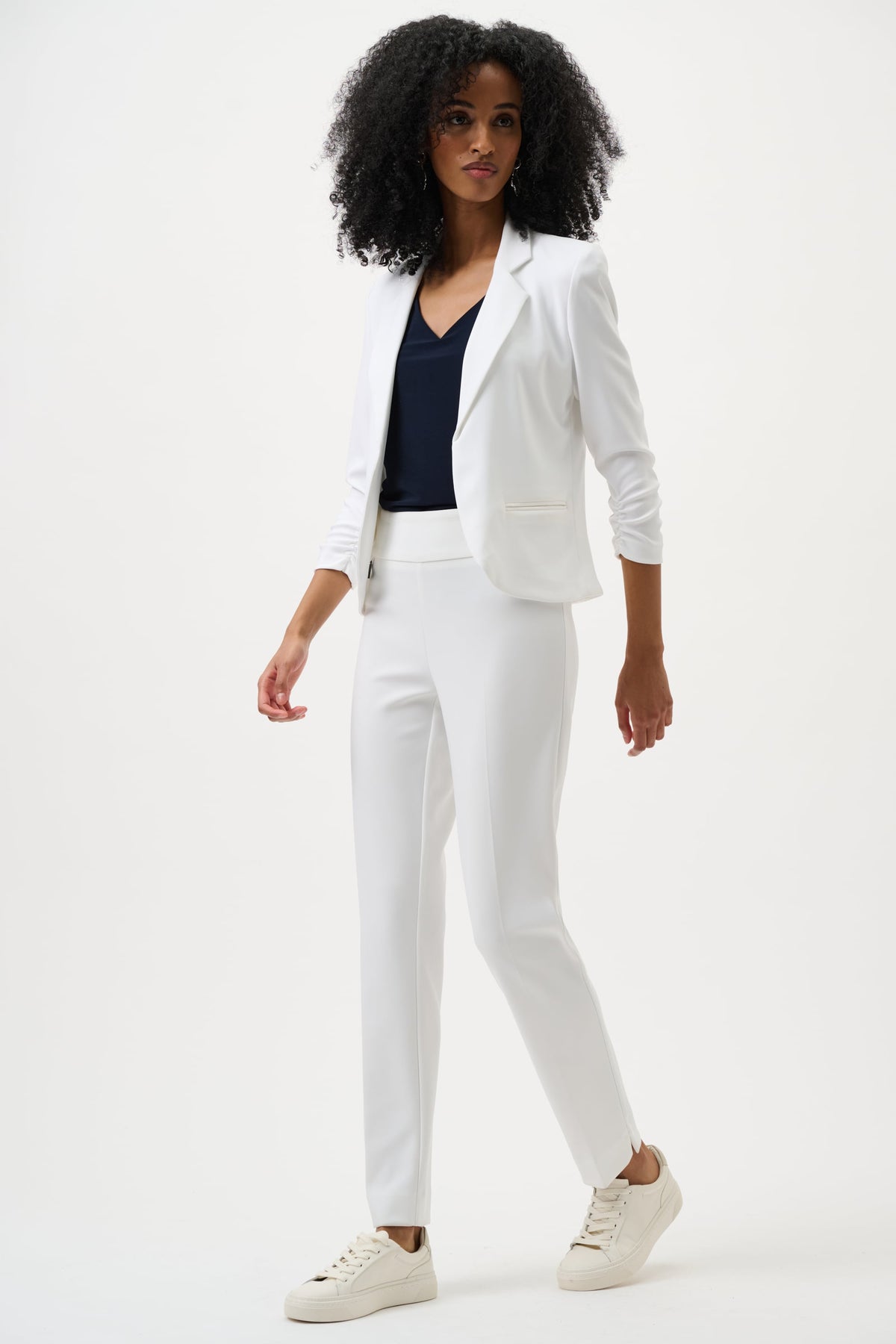 Joseph Ribkoff Classic Tailored Slim Pants, Vanilla