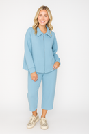 IC Collection Scuba Zip Up-C1049J