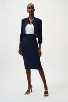 Classic Long Pencil Skirt - Core Colors