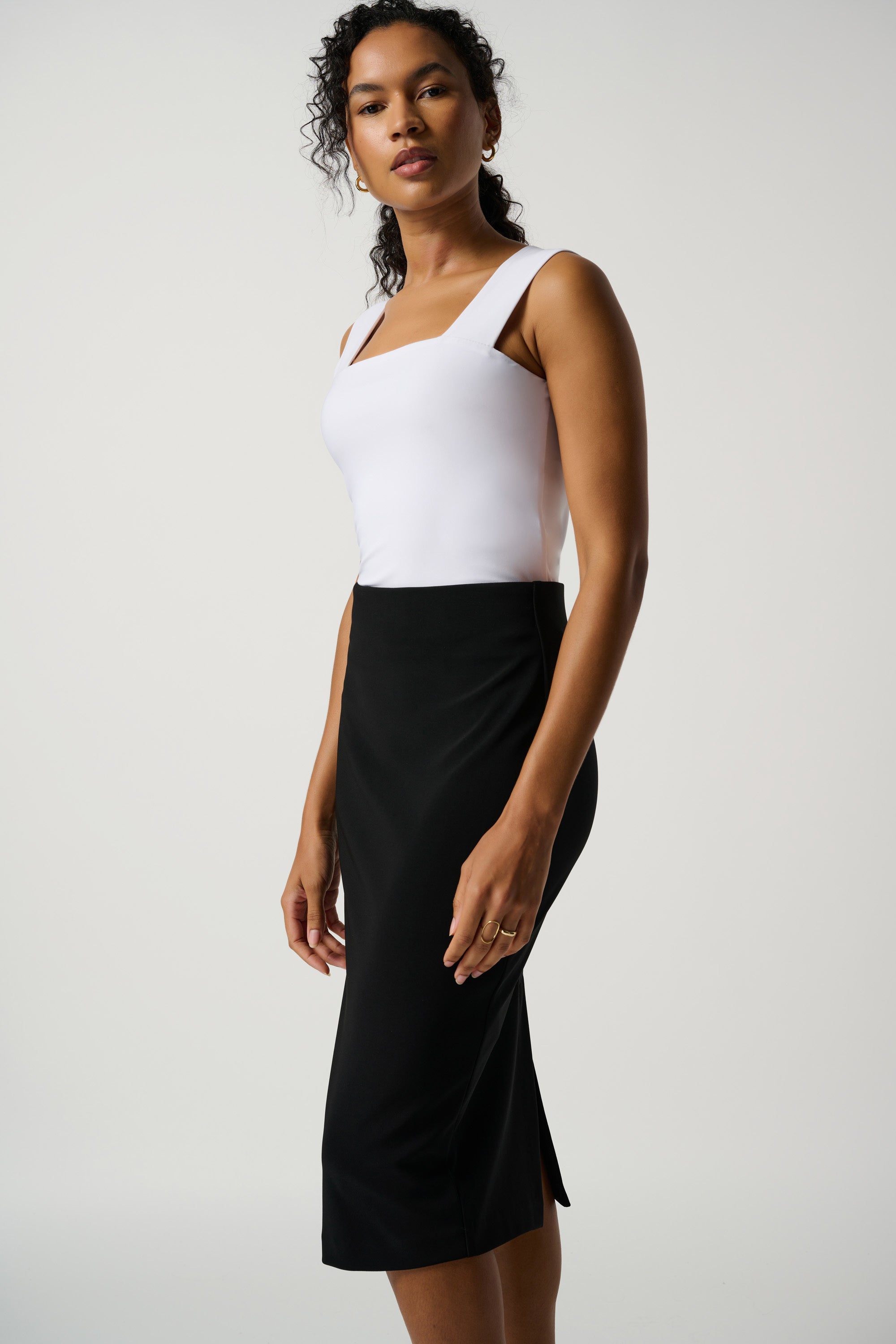 Joseph Ribkoff Classic Long Pencil Skirt-163083NOS