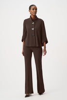 Joseph Ribkoff Classic Flared Pant - Core Colors-163099F26, Mocha
