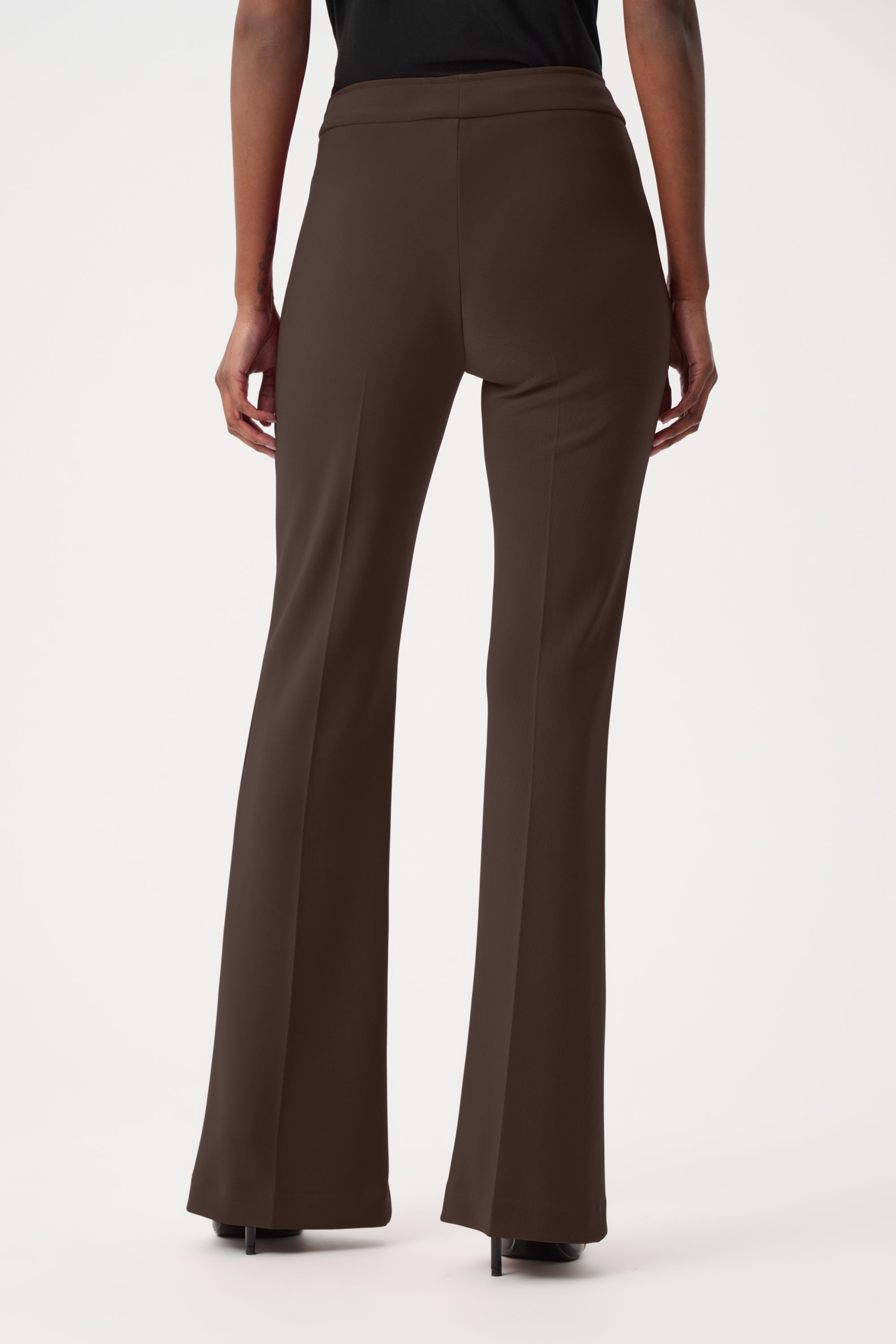 Joseph Ribkoff Classic Flared Pant - Core Colors-163099F26, Mocha