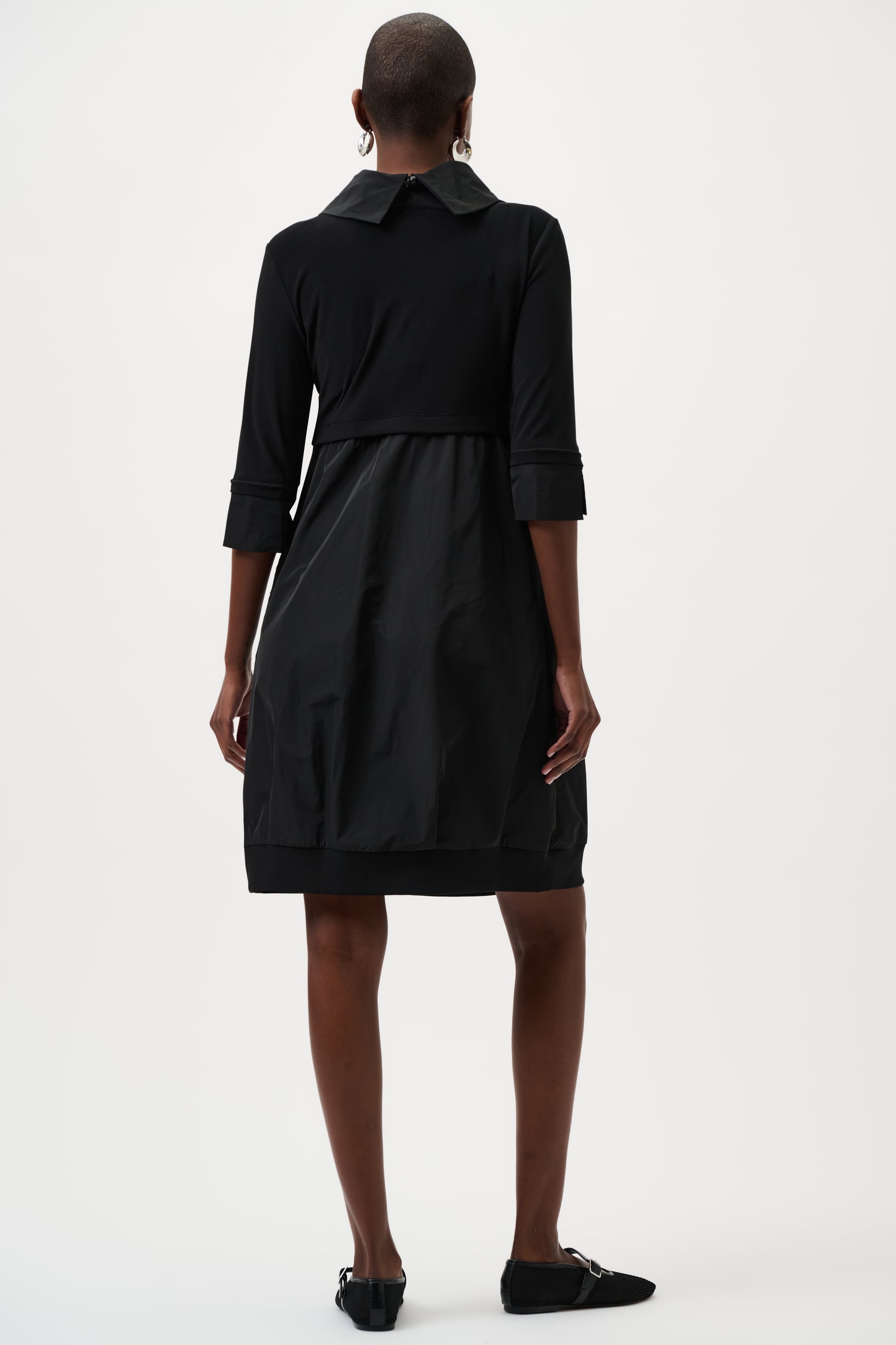 Joseph Ribkoff Cocoon Dress - Core Colors-173444CO, Black