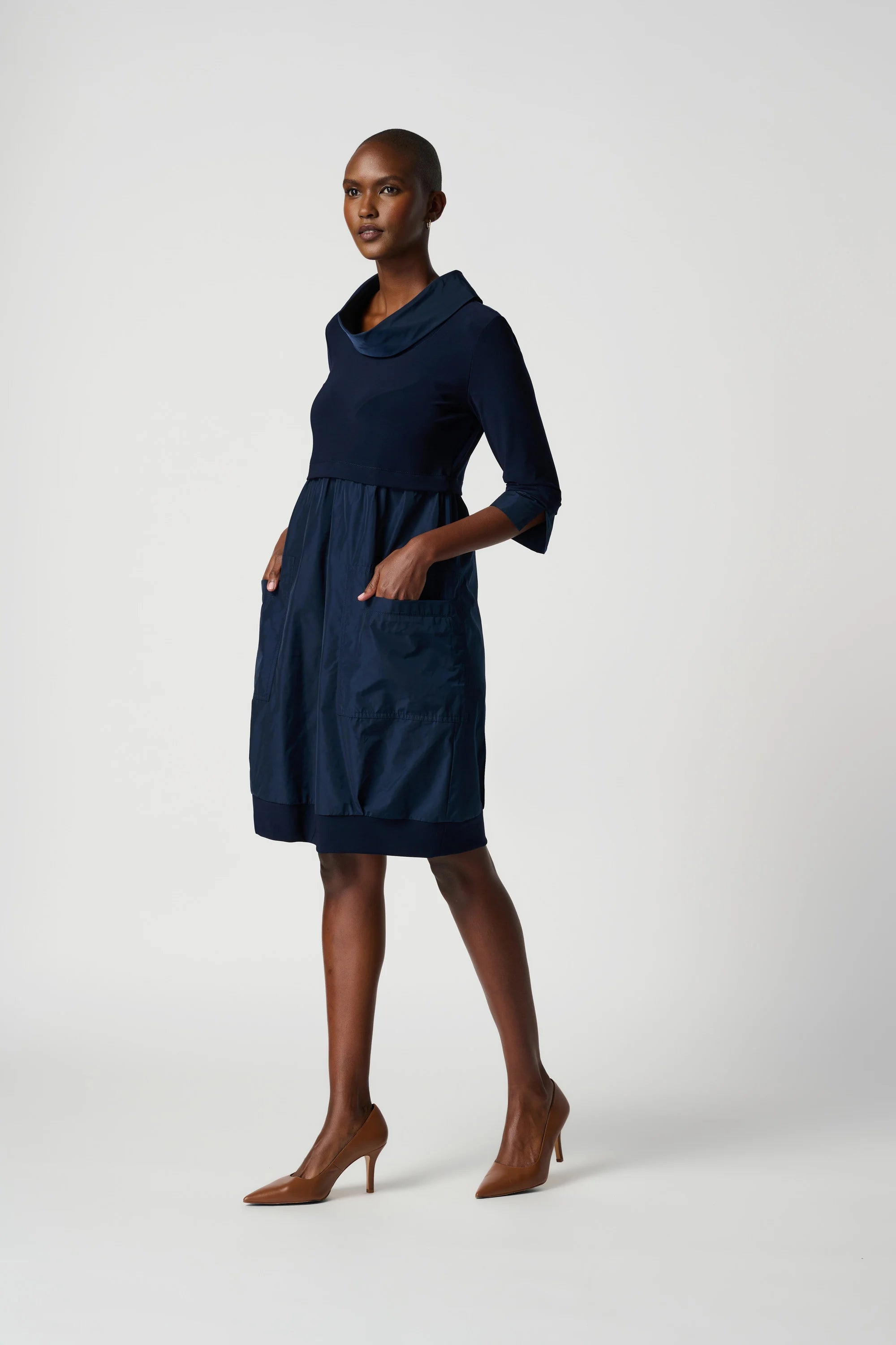 Joseph Ribkoff Cocoon Dress - Core Colors-173444NOS