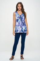 BY JJ Reversible Print Jersey Tank-SF-201P