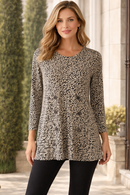 Sun Kim Del Ray Print Tunic-SK176P