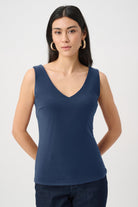 Joseph Ribkoff Classic V-neckline Cami in Indigo