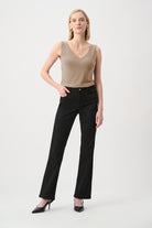 Joseph Ribkoff Classic V in Mink (back)