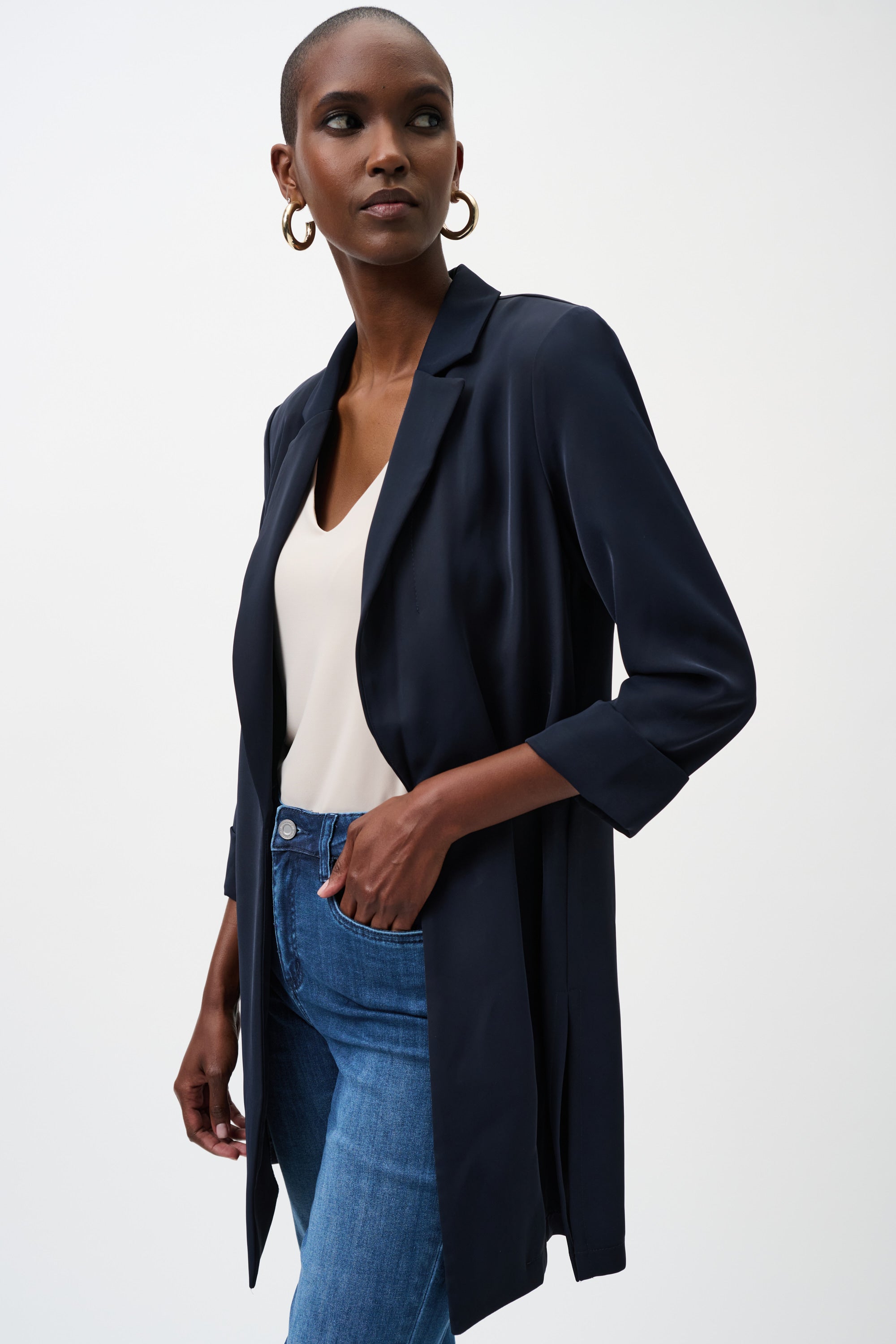 Classic Long Blazer - Core Colors