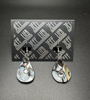 Jeff Lieb Teardrop Coral Earring-JL-21459O