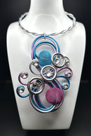 Jeff Lieb Cotton Candy Necklace-JL-21622