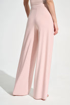 Joseph Ribkoff Signature | Wide Leg Pants-221340S26, Misty Rose