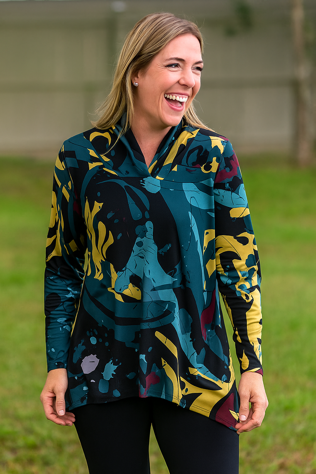 Kozan Paint Dua Tunic-VG-4299-Stretch