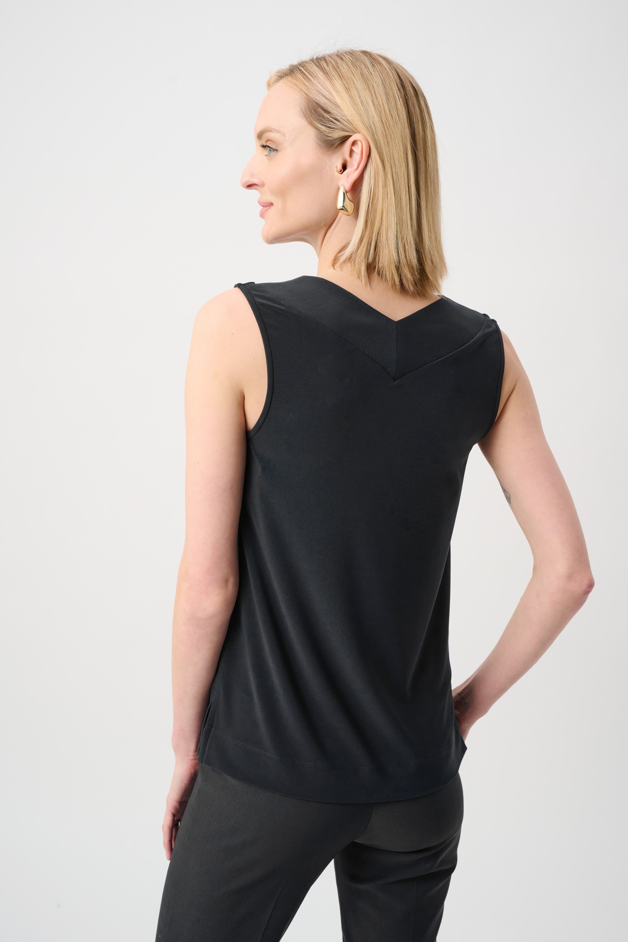 Silky Knit Sleeveless Top