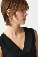 Silky Knit Sleeveless Top Style 241239S25