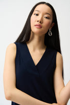 Silky Knit Sleeveless Top - Seasonal Colors