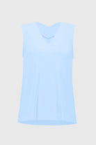 Silky Knit Sleeveless Top - Seasonal Colors