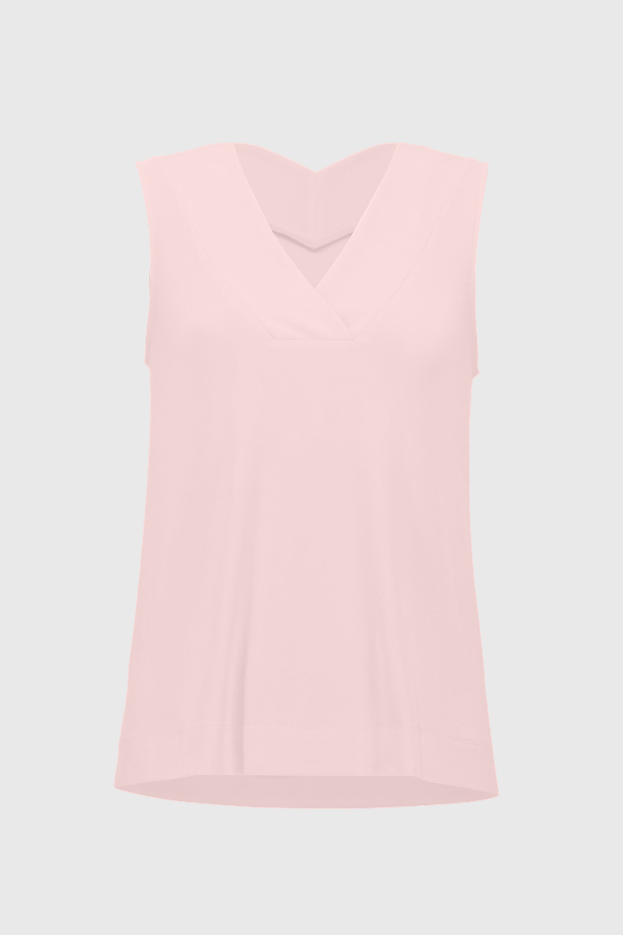 Silky Knit Sleeveless Top - Seasonal Colors