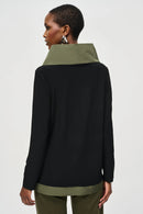 Joseph Ribkoff Silky Knit Asymmetrical Top-JR-243065