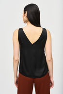 Joseph Ribkoff Satin Straight Sleeveless Top-JR-243110