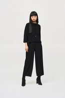 Joseph Ribkoff Silky Knit Cropped Jumpsuit-243137S25