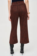 Joseph Ribkoff Jacquard Knit Pull-On Culotte Pants-JR-243302