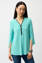 Silky Knit Fit and Flare Tunic