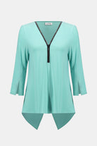 Silky Knit Fit and Flare Tunic