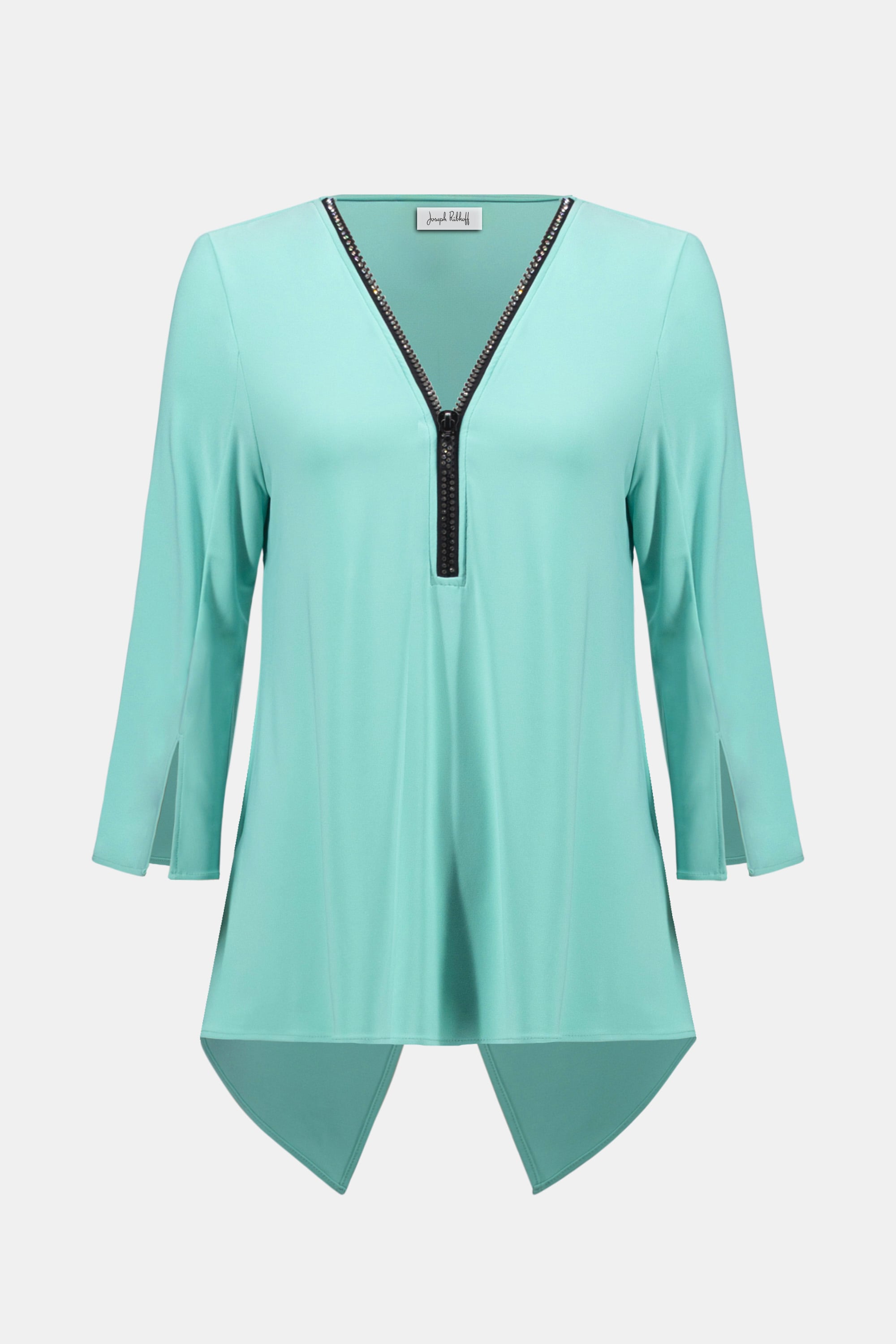 Silky Knit Fit and Flare Tunic