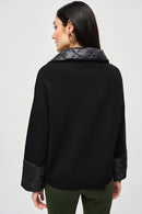 Joseph Ribkoff Sweater Knit Zipped Jacket-JR-243933
