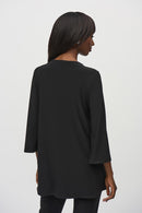 Joseph Ribkoff Silky Knit Flared High Low Top-JR-244026