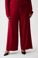 Joseph Ribkoff Sequined Sweater Knit Culotte Pants-JR-244922