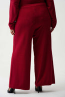 Joseph Ribkoff Sequined Sweater Knit Culotte Pants-JR-244922