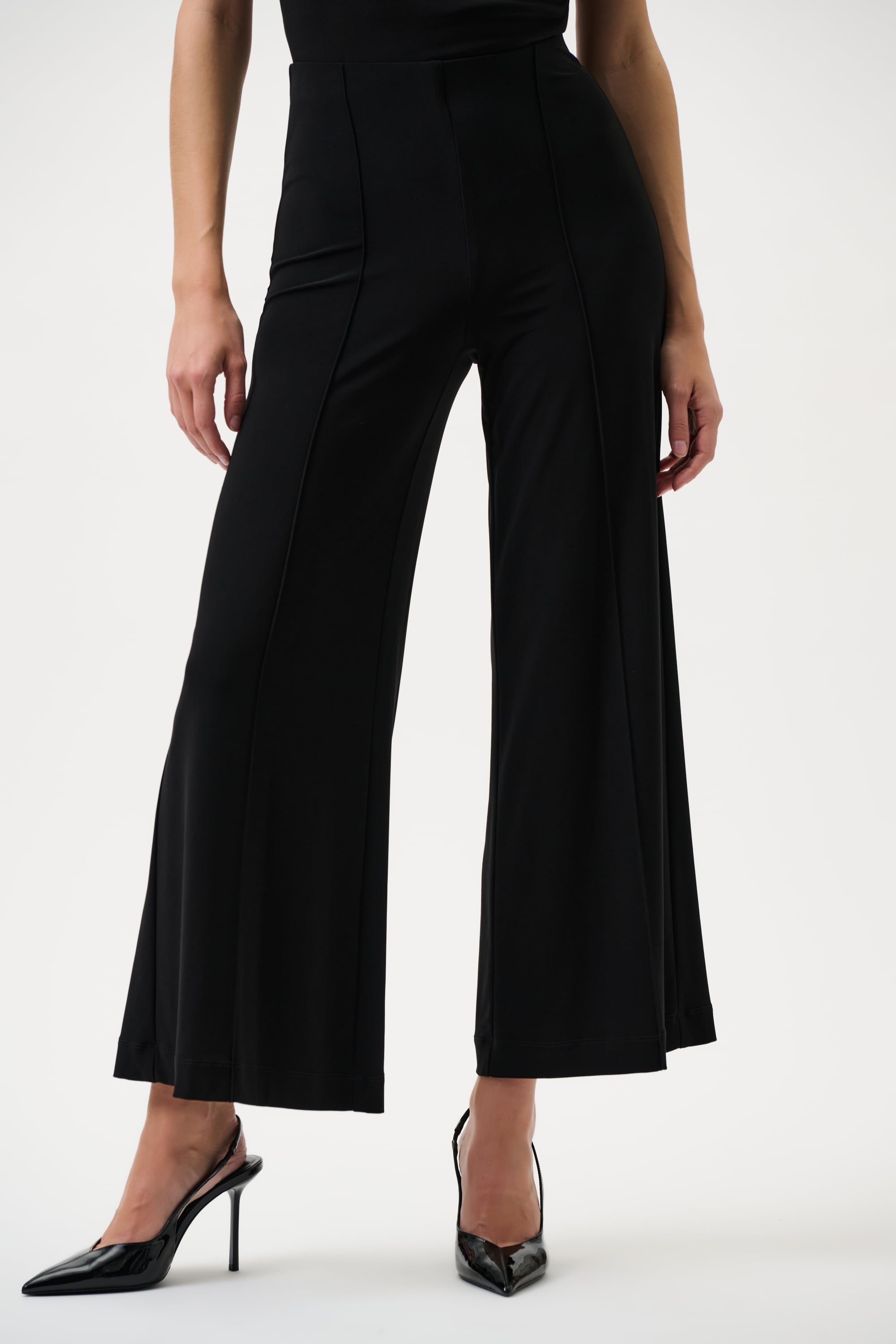 Classic Pull-On Wide Leg Pants - Core Colors