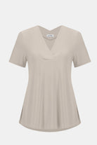 Silky Knit Flared Top