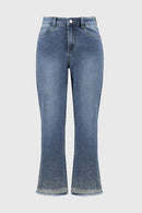 Joseph Ribkoff Straight Fit Crop Stretch Jeans Style 251956
