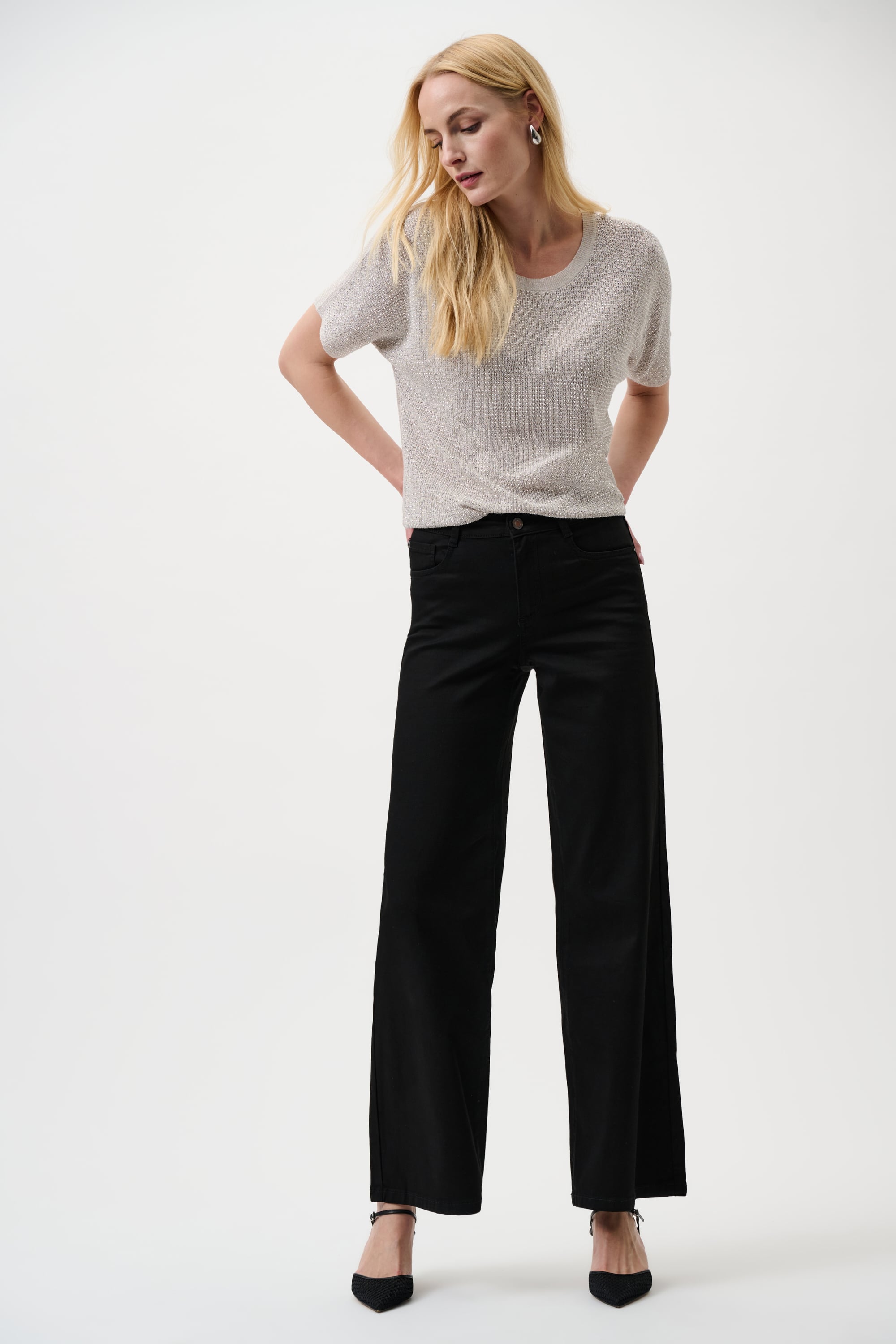 Goldie | Classic Wide-Leg Stretch Jeans