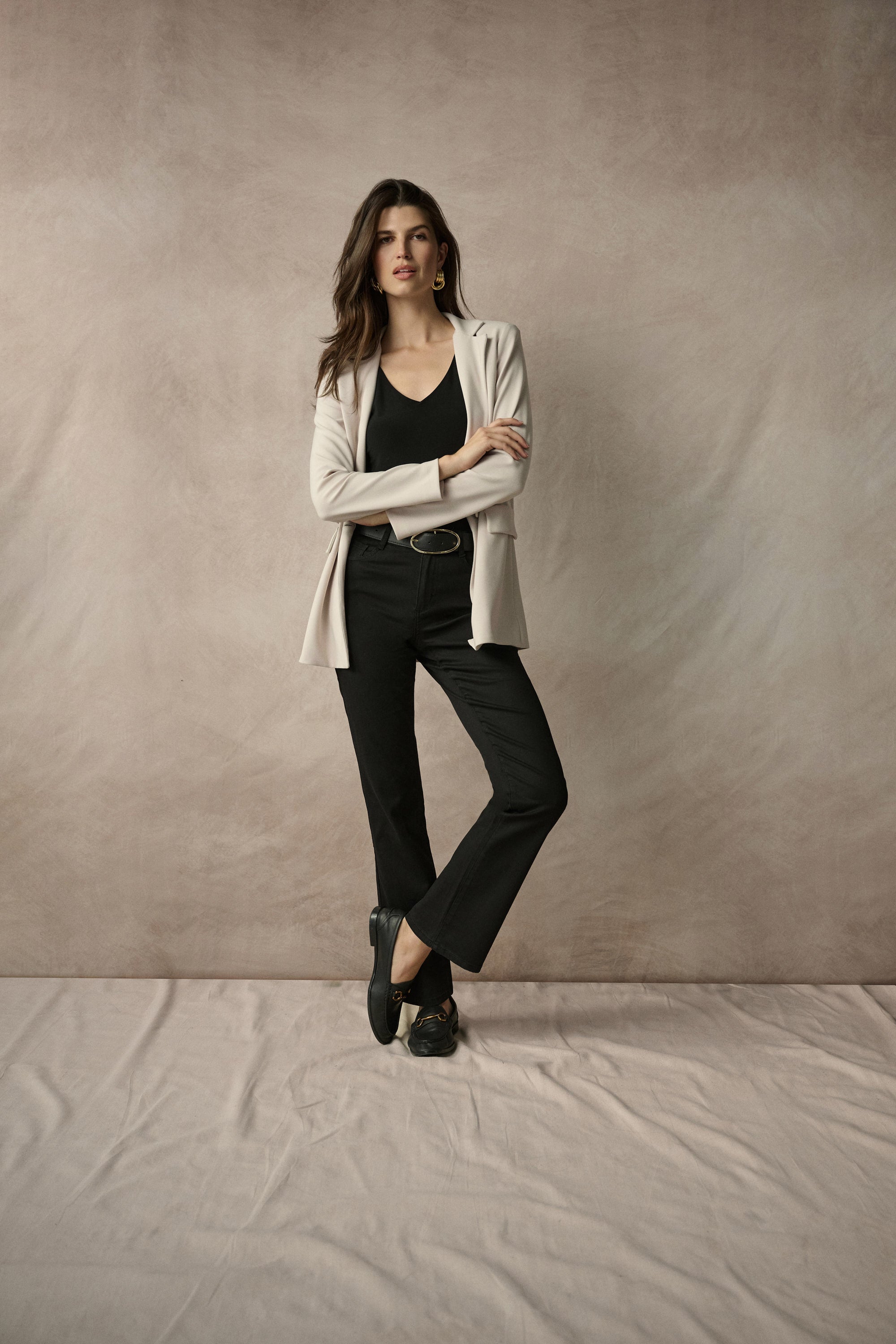 Goldie | Classic Wide-Leg Stretch Jeans