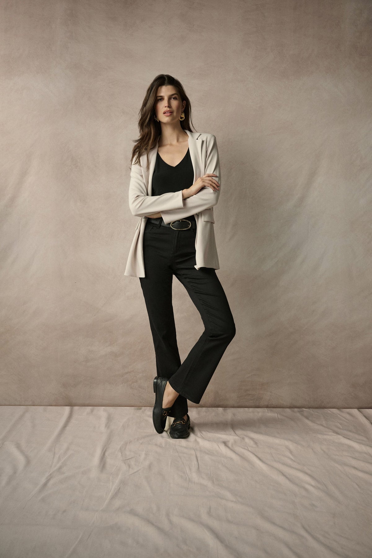 Goldie | Classic Wide-Leg Stretch Jeans