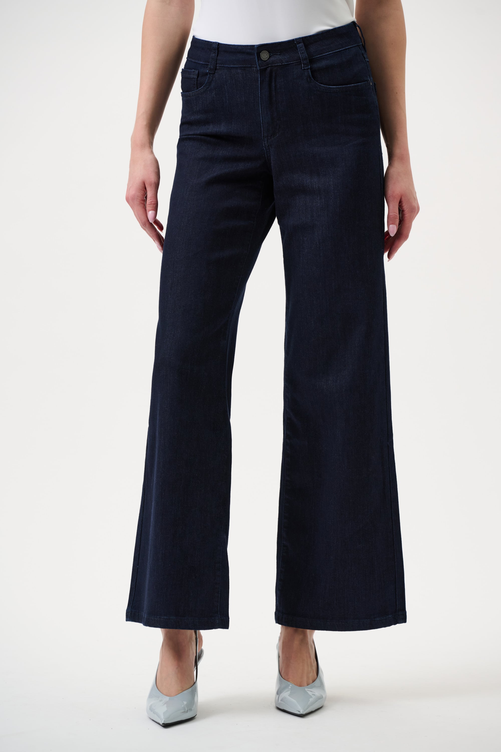 Goldie | Classic Wide-Leg Stretch Jeans