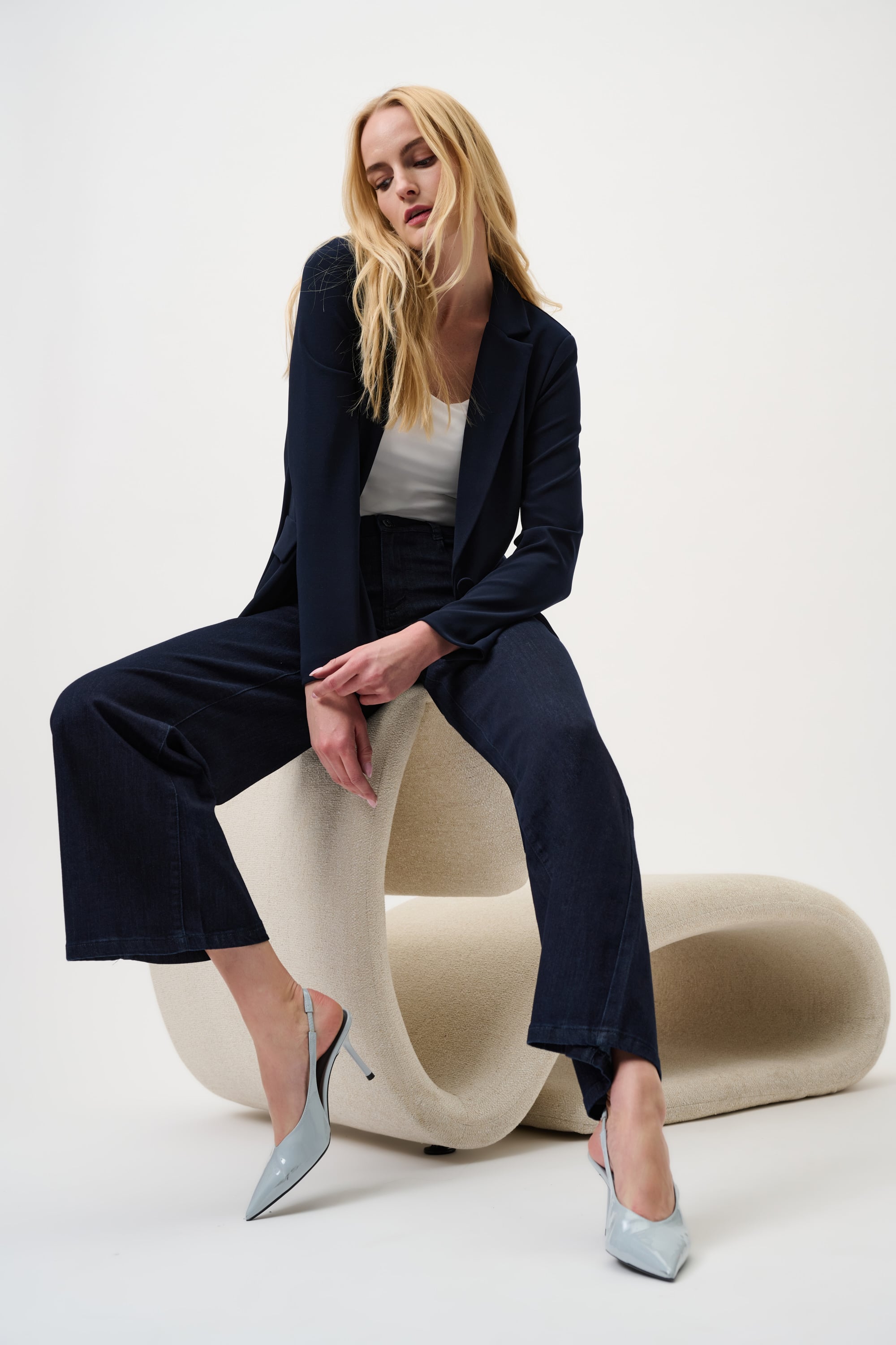 Goldie | Classic Wide-Leg Stretch Jeans