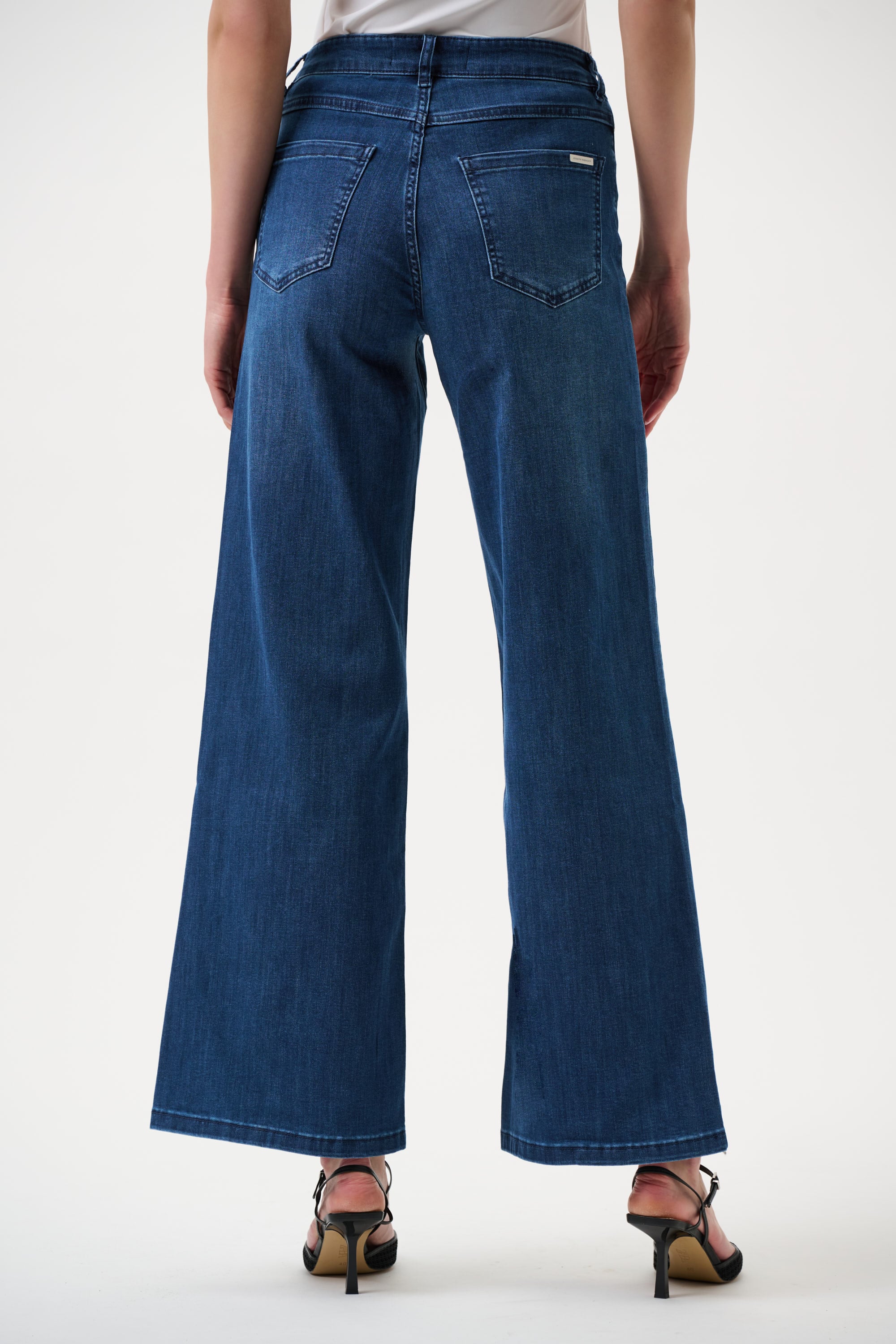 Goldie | Classic Wide-Leg Stretch Jeans