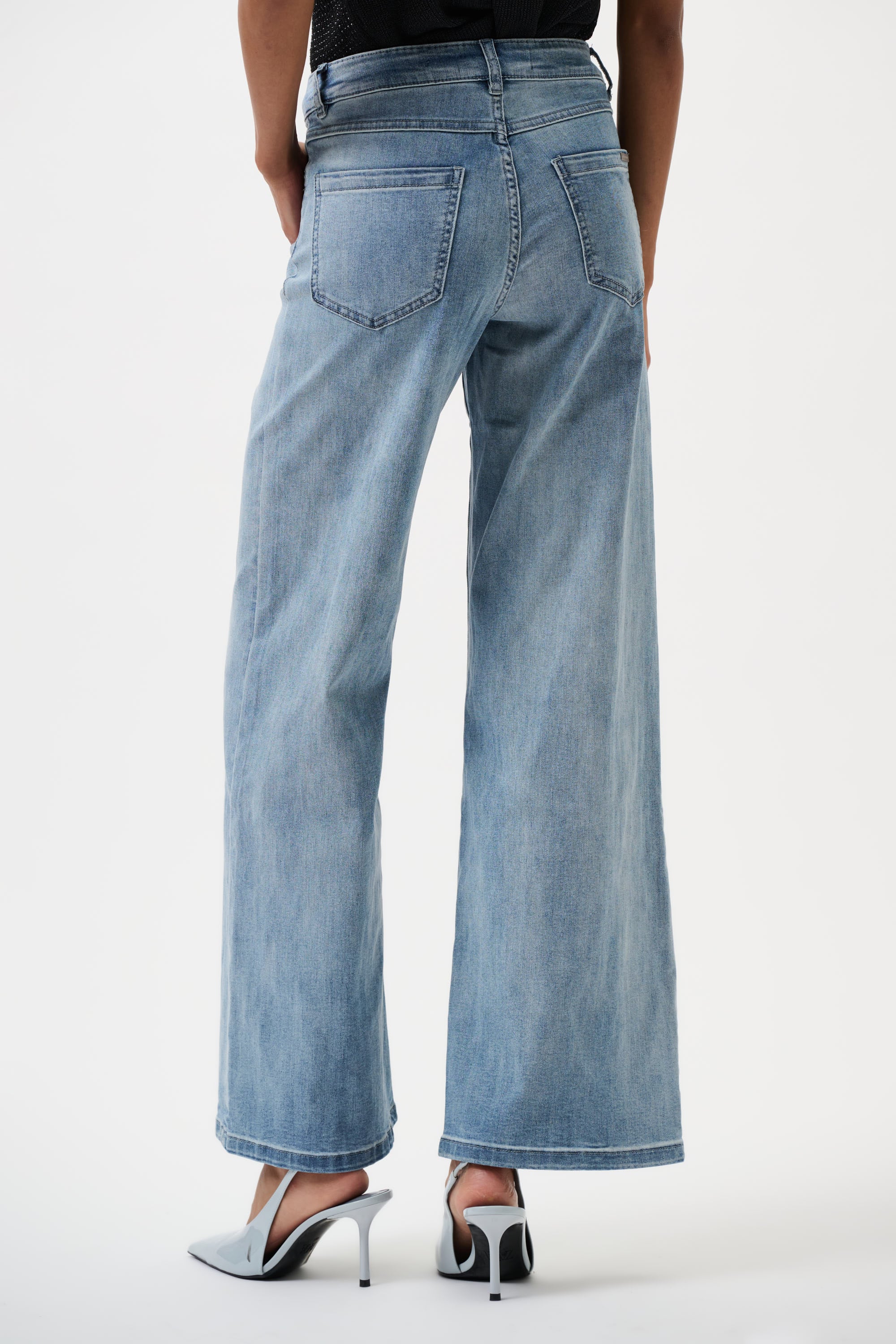 Goldie | Classic Wide-Leg Stretch Jeans
