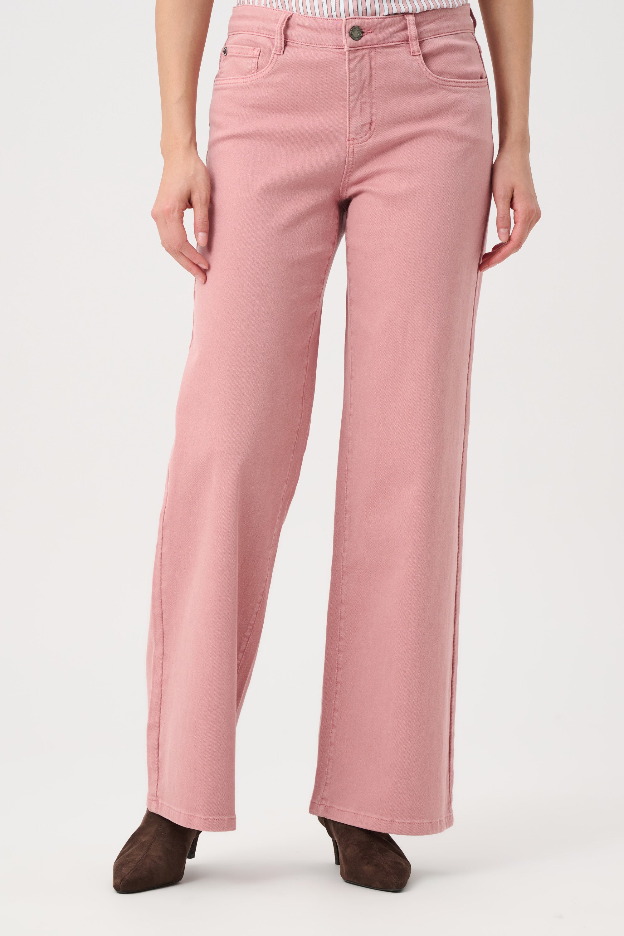 Goldie | Classic Wide-Leg Stretch Jeans