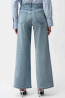 Joseph Ribkoff Goldie | Classic Wide-Leg Stretch Jeans -251968