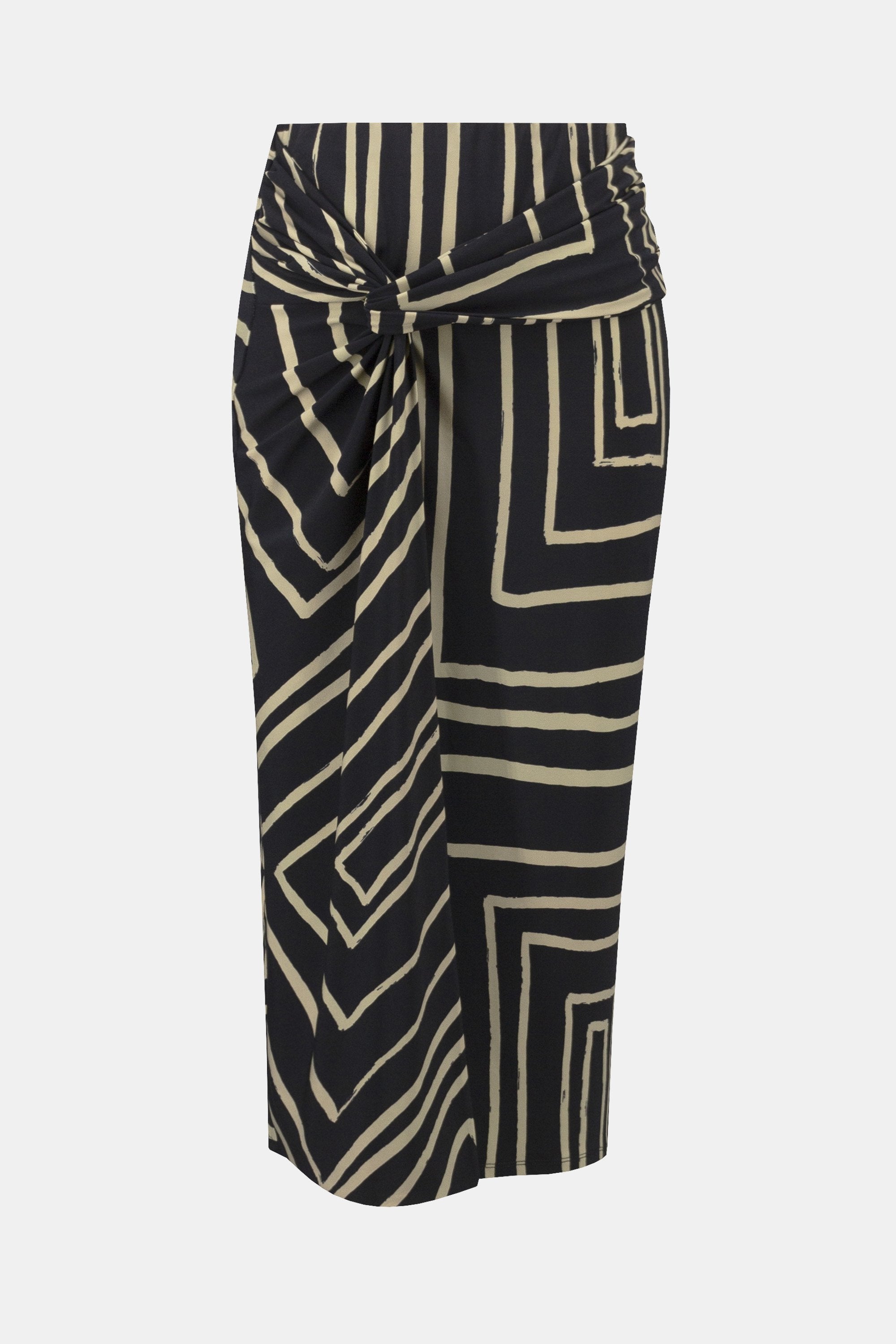 Joseph Ribkoff Silky Knit Geometric Print Pencil Skirt-252187