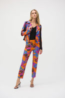 Millennium Tropical Print Straight Leg Pants JR-252231